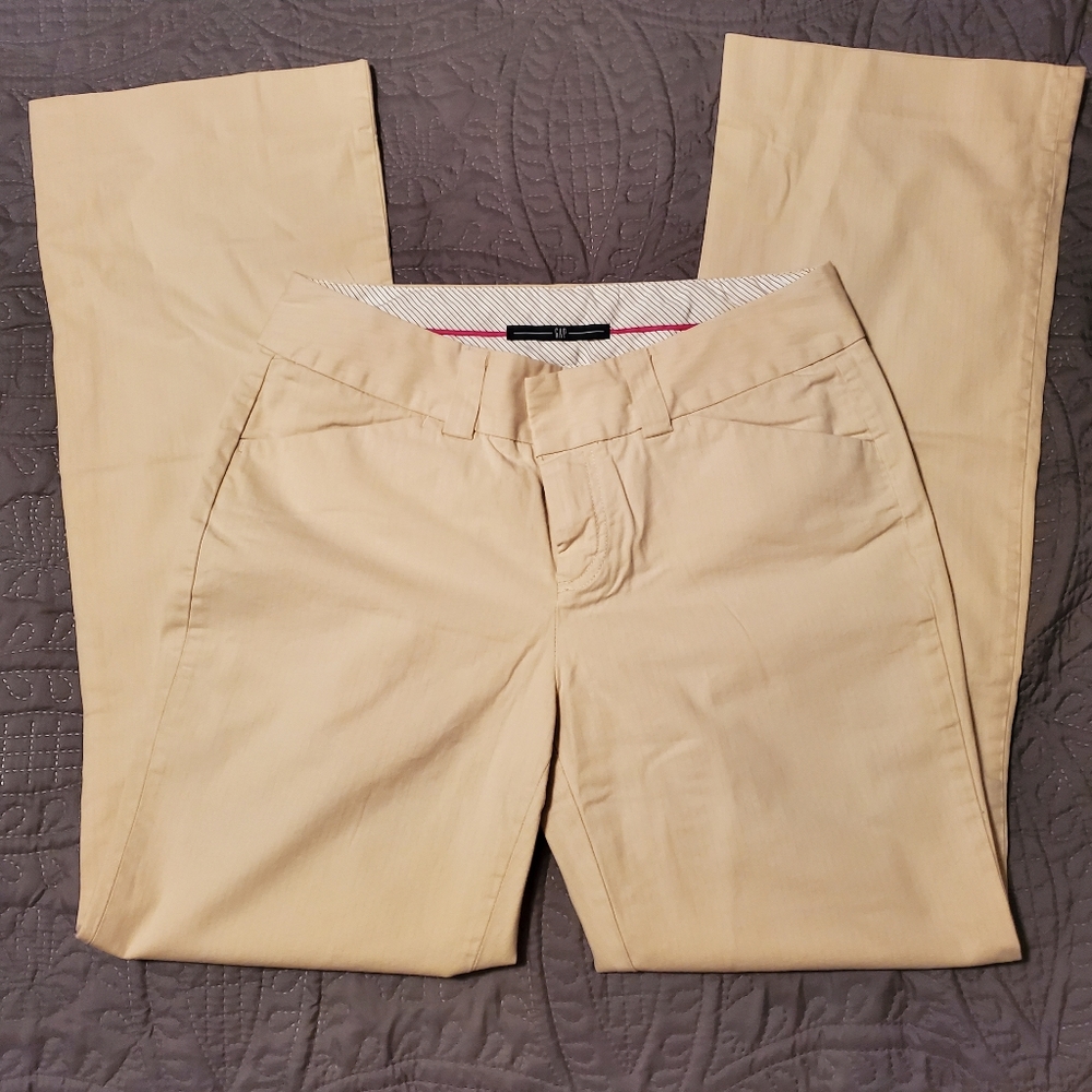 Gap, dress slacks, with tiny pin stripes